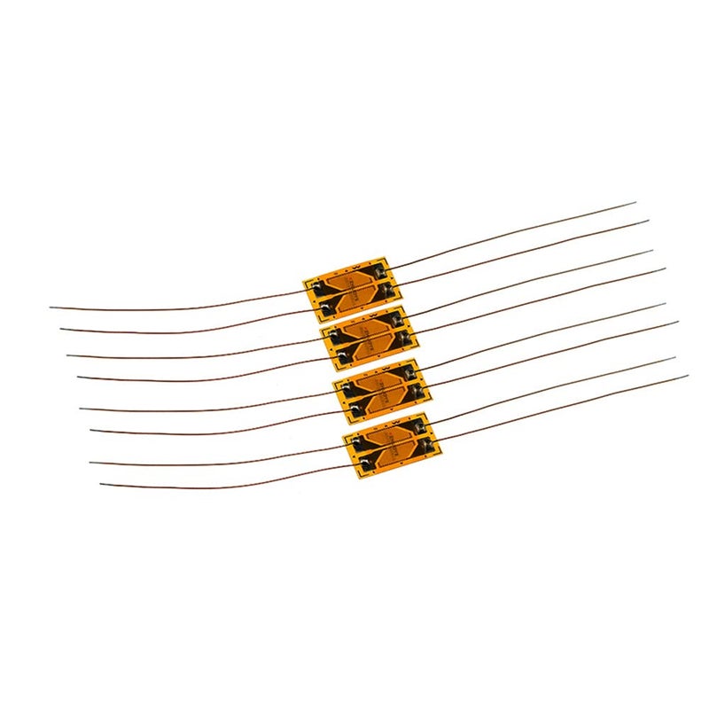 Taidacent 2PCS BF1K BF120 BF350 BF650 Half Bridge Strain Gauge Wheatstone Bridge Rosette Sensor Resistance Type Torque/Shear Force (BF350-3HA) - Image 2